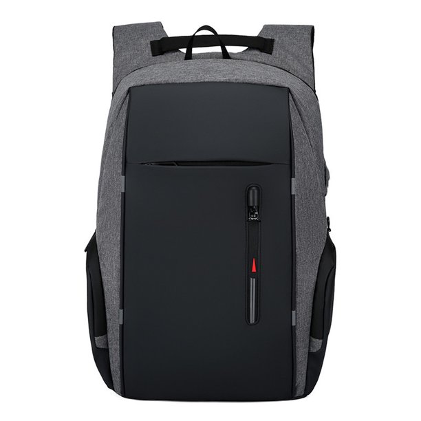 Mochila Para Portátil Con Bolso Antirrobo Para Hombre De 1 Pieza, Bolso De Negocios De Gran Capacidad Para Viajes, Mochila Con Carga USB
