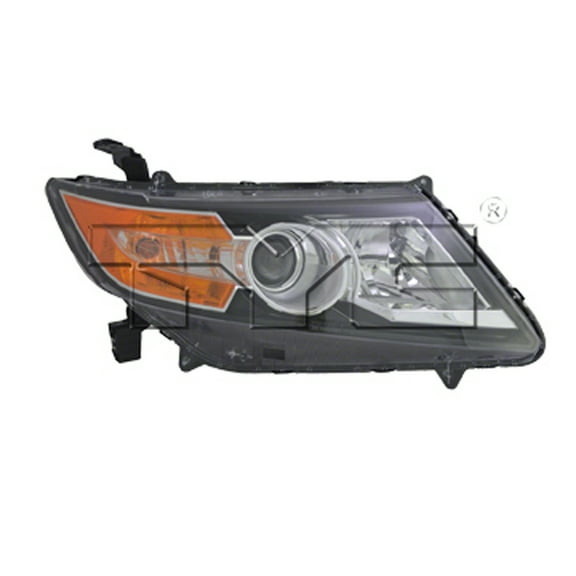 KAI New CAPA Certified Standard Replacement Passenger Side Headlight Assembly, Fits 2014-2017 Honda Odyssey