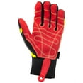 thumbnail image 2 of Cestus 3015 M Pro Series Handmax Deep Impact One Pair Glove, Orange - Medium, 2 of 3