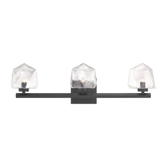 Savoy House 8-1239-3-BK Castello 3-Light Bathroom Vanity Light in Matte Black