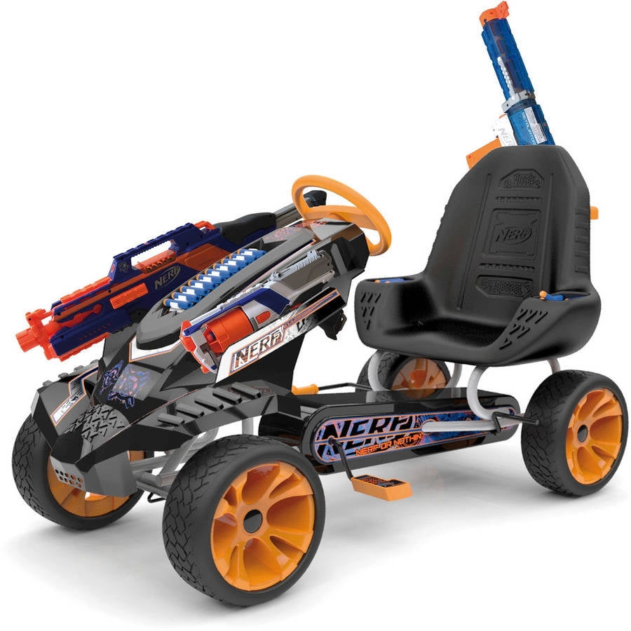 An Honest Review of the Nerf Battle Racer Ride-On Pedal Go-Kart - Kids  Activities Blog