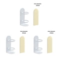 thumbnail image 3 of Advancent 2021, soporte para cepillo de eléctrico, estante sin rastro montado en la pared, desagüe de Metal, estante de baño, Type1 NO1 Advancent CBP064129, 3 of 6