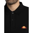 thumbnail image 4 of Ellesse Monvali Polo Shirt, Black, 4 of 5