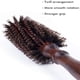 thumbnail image 4 of Cepillo De Pelo Portátil, Peine Redondo Antiestático, Cepillo De Pelo Rizado, Mango De Madera, Peine Para Peinar El Cabello Monstrate CE007917-02, 4 of 6