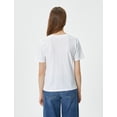 thumbnail image 4 of V Neck Basic T-Shirt, 4 of 6