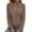 Coffee, variant on Fantaslook Fall Sweatshirts for Women Crewneck Long Sleeve Shirts Casual Tunic Tops Lightweight Pullover Sweatshirts