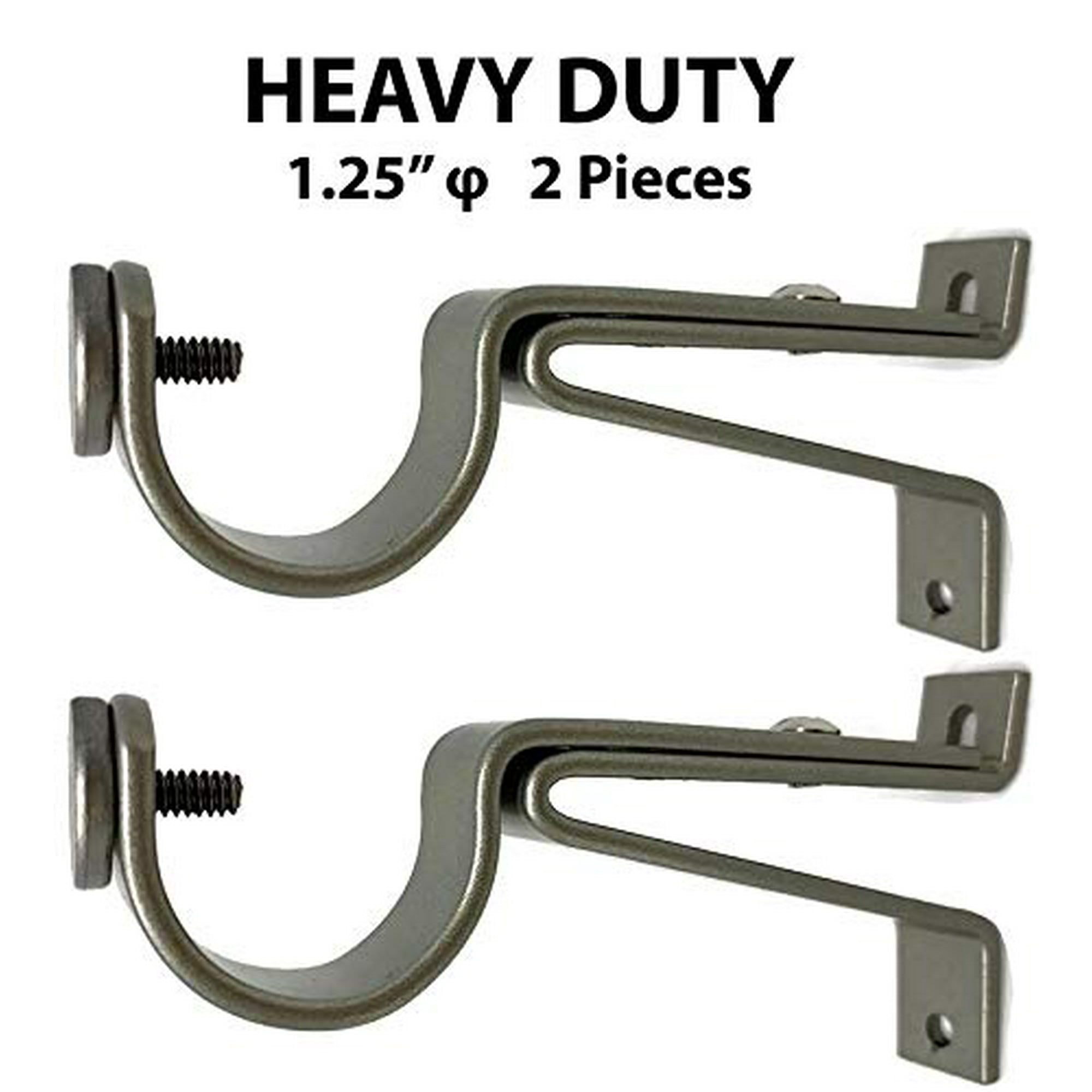 Urbanest Adjustable Solid Zinc Sturdy Curtain Rod Bracket Wall Holder Fits Up To 1 Inch To 1 1 8 Inch Curtain Drapery Rod 2 Pieces Pewter Silver Walmart Canada Urbanest Adjustable Solid Zinc Sturdy Curtain Rod Bracket Wall Holder Fits Up To 1 Inch To 1 1 8 Inch Curtain Drapery Rod 2 Pieces Pewter Silver Walmart Canada