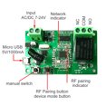 thumbnail image 3 of Módulo de conmutación Irfora Tuya & eWeLink ZigBee Interruptor WiFi Módulo de relé inalámbrico Módulos de automatización del hogar inteligente Aplicación de teléfono Interruptor de temporizador de Irfora Módulo de conmutación, 3 of 7