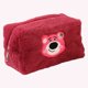 thumbnail image 5 of Bolso de almacenamiento bonita de felpa con cremallera, Bolso de cosméticos con animales de dibujos animados, organizador de maquillaje, 5 of 5