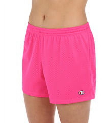 Champion Women's Mesh Shorts, 4 Inch Inseam
