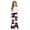 Black-1, variant on Girls Halloween Funny Printed Flared Pants For Toddlers Kids Cute Bootcut Leggings Soft Stretchy