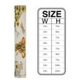 thumbnail image 6 of Table Runner Dresser Scarves 120 Inch Long, Watercolor Elephant with Sunflower Linen Dining Table Runners Farm Retro Newspaper Tabletop Scarf for Wedding Holiday Party Kitchen, 6 of 7