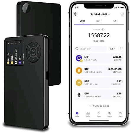 S1 Cryptocurrency Hardware Wallet, Open Source Crypto Wallet, Securely Stores Private Keys, Cold Storage for Bitcoin, Ethereum and More Tokens, NFTs, Seed Phrases & Crypto Assets$$Office