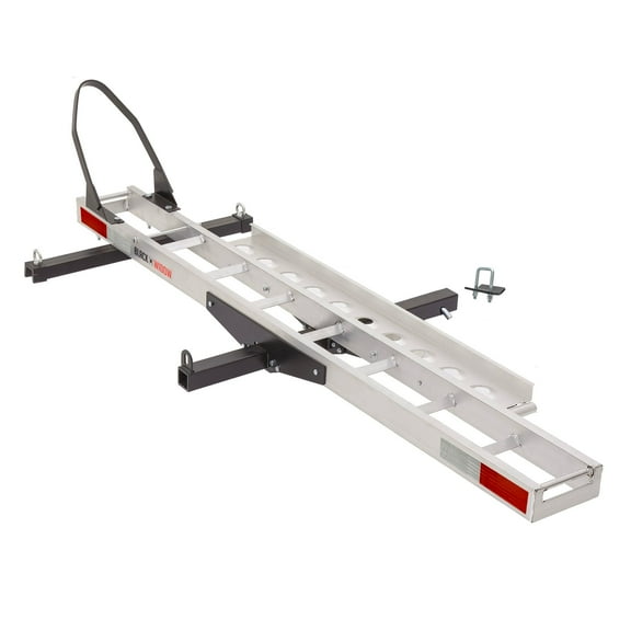 Black Widow Aluminum Dirt Bike Carrier with Wheel Chock - 400 lb. Capacity
