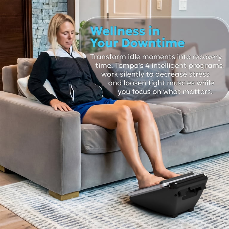 Tempo Vibration Therapy Massager with 30 Speeds & Magnetic Remote  Pain  Relief & Recovery - Walmart.com