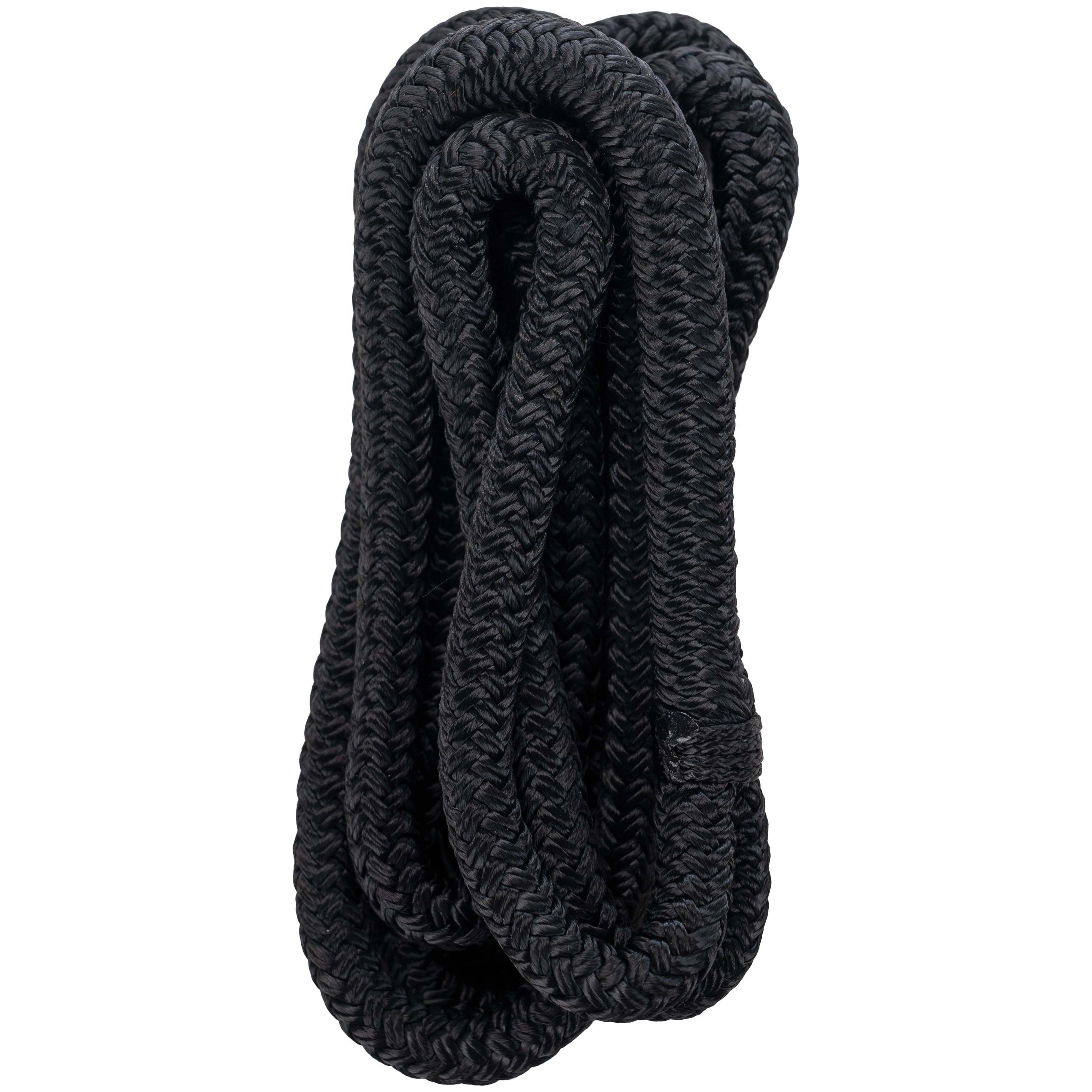 (2 pack) Ozark Trail 3/8-Inch x 6-Foot Nylon Boat Fender Line, Black