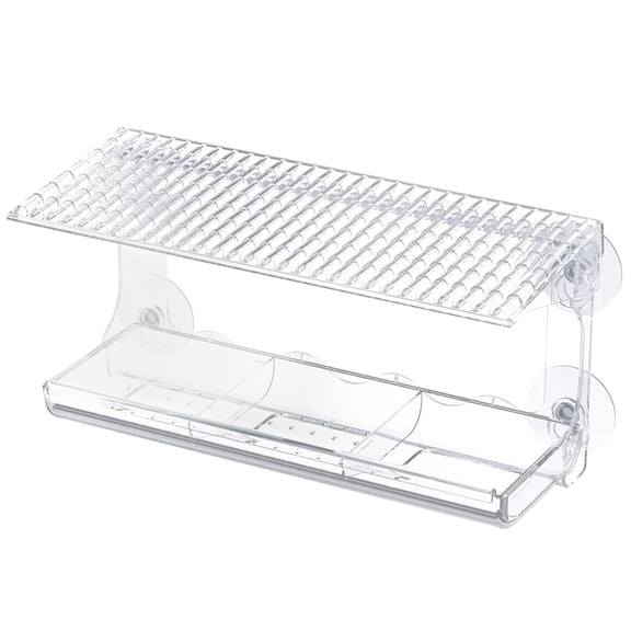 Clear Bird Feeder Garden Bird Feeding Station Pet Bird Treat Window Feeder Wild Bird Observation Feeder Dispenser