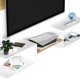 thumbnail image 3 of Moru Mueble para TV DÚO Blanco, Panel Flotante con Repisas, Centro de Entretenimiento, Mueble para Sala, Mueble Organizador, 3 of 8