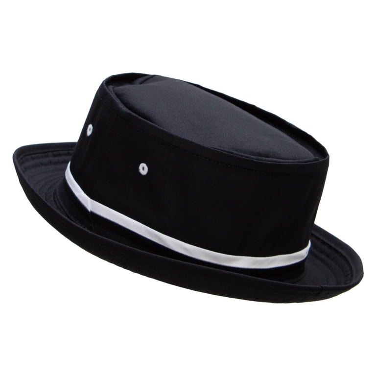 NEW Wide Rim Bucket Hat Black With White Trim⭐️⭐️⭐️⭐️⭐️ Pure Split Black and White Bucket Hat Travel Fisherman Cap  main image 4