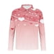 thumbnail image 5 of Blusa y camisa de manga larga con cuello vuelto para hombre, jersey de solapa con cremallera de manga larga, blusa informal con estampado de San Valentín para hombre, blusa de poliéster, 5 of 5