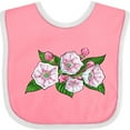 thumbnail image 3 of Inktastic Mountain Laurel Flowers Boys or Girls Baby Bib, 3 of 4
