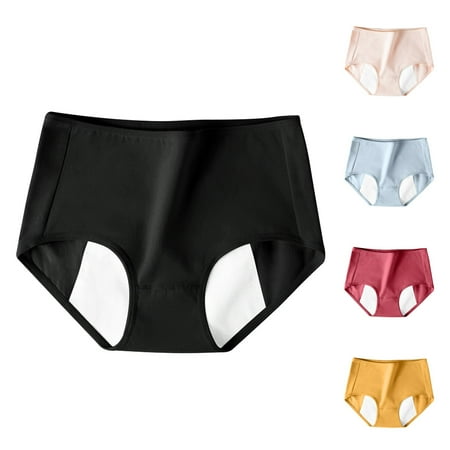 

Gubotare Panties For Women Womens Transparent Seamless Lace Slit Panties Low Waist Bow Panties Multicolor L