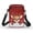 Reindeer Snowflake, variant on HELLHERO Reindeer Snowflake Women Cross Body Purse Adjustable Shoulder Strap Polyester Shoulder Bags with Zipper Small Crossbody Purse for Outdoor Travel Daily Use