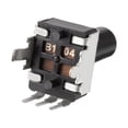 thumbnail image 4 of Uxcell 100k ohm Single Turn Rotary Film Potentiometer Variable Resistors Carbon Black  5 pcs, 4 of 5