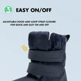thumbnail image 2 of Ahannie Unisex-Child Warm Insulated Snow Boots, Kids Boys Girls Outdoor Winter Boots with Hook & Loop Closure, 2 of 6