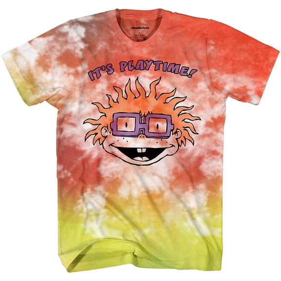 Nickelodeon Mens 90's Classic Shirt - Rugrats, Invader Zim, Ren & Stimpy, and Hey Arnold Vintage T-Shirt