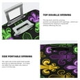 thumbnail image 5 of Naloa Mardi Gras1 Elastic Suitcase Protector, Travel Suitcase Protector Cover Fits 18-32in Suitcase - Medium, 5 of 9