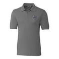 thumbnail image 2 of Men's Cutter & Buck Steel Stephen F Austin Lumberjacks Advantage Tri-Blend DryTec Pique Polo, 2 of 3