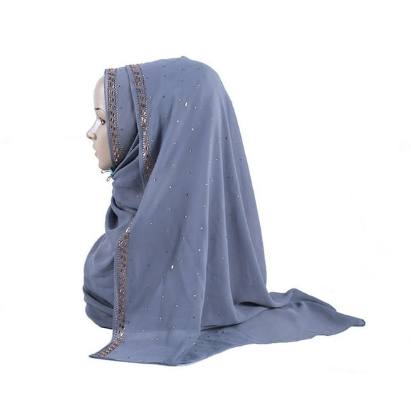 Pavied Bucket Hats,Beach Hats,Shimmer Sparkle Gold Glitters Plain Chiffon Muslim Hijab Scarf Shawl Head Wrap,Sun Hats,Wide Brim Hats Clearance Sale!
