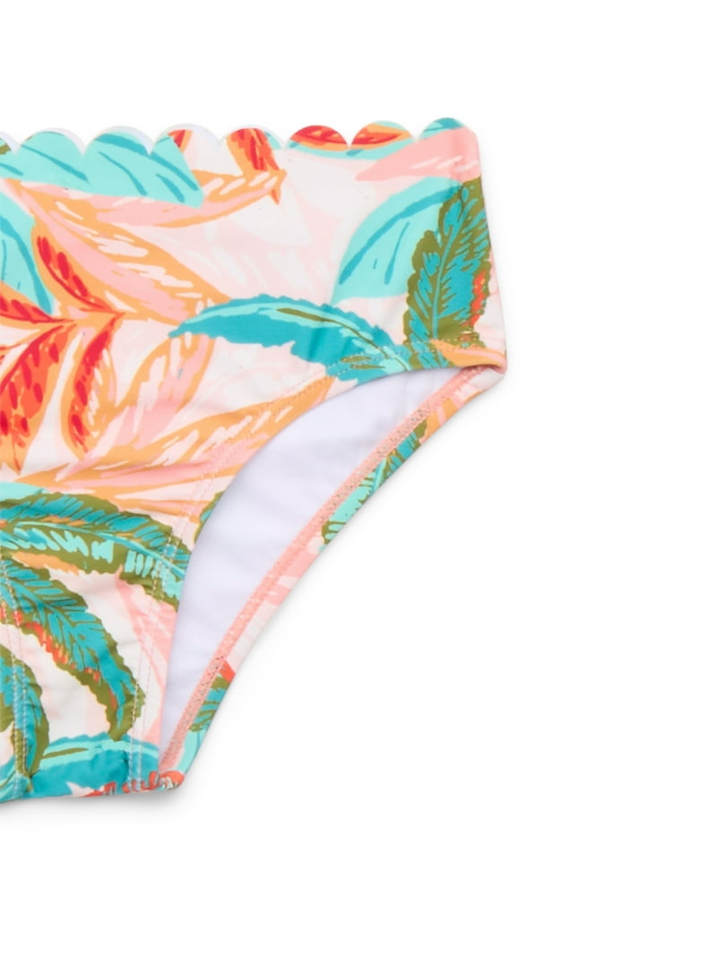 【定価14300円】ジル スチュアート ペイントセットインビキニ EGN 7S Jessica Simpson Girls 2-Piece Asymmetric Scalloped Bathing Suit