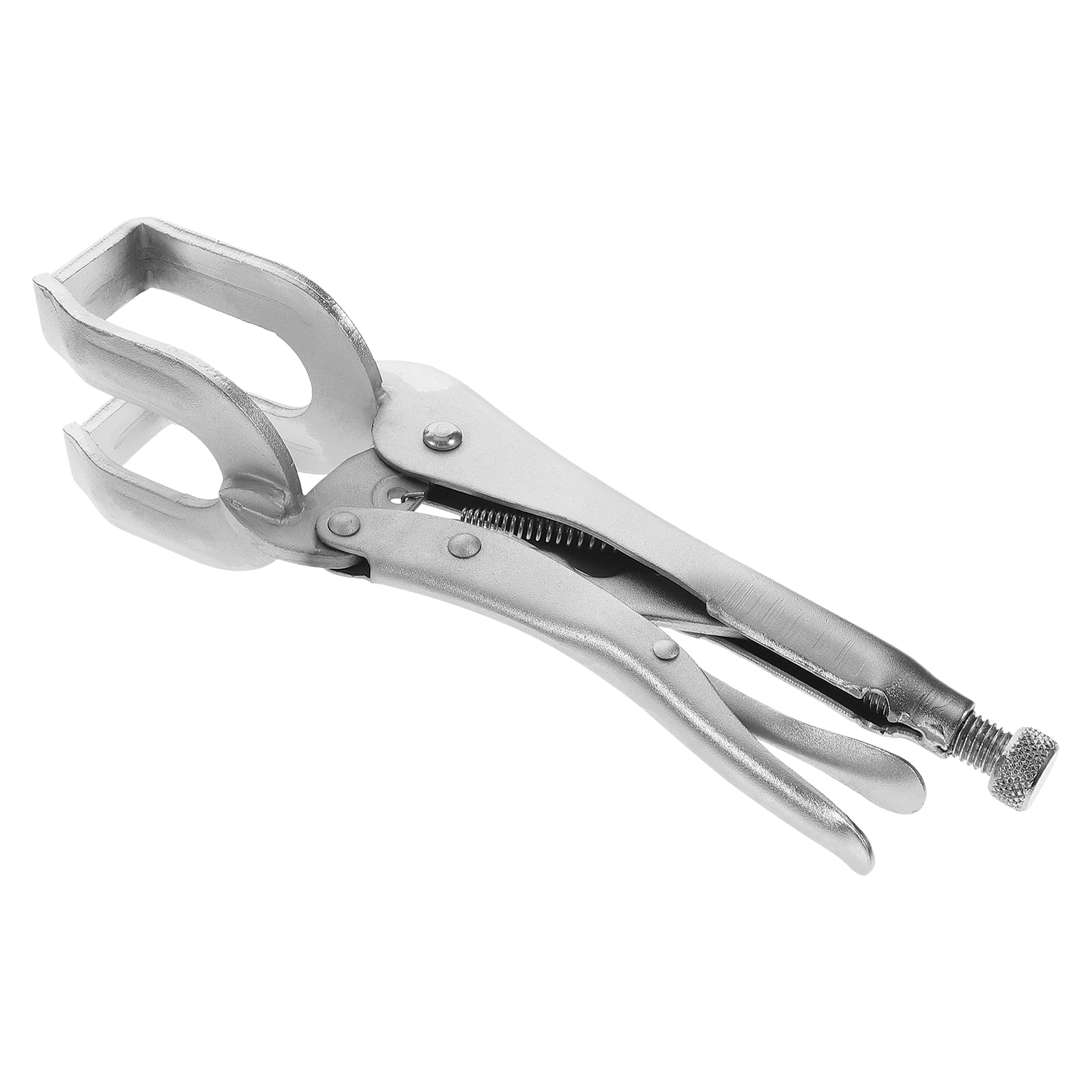 Uonlytech Adjustable Locking Welding Pliers, Silver Steel for Repair Use