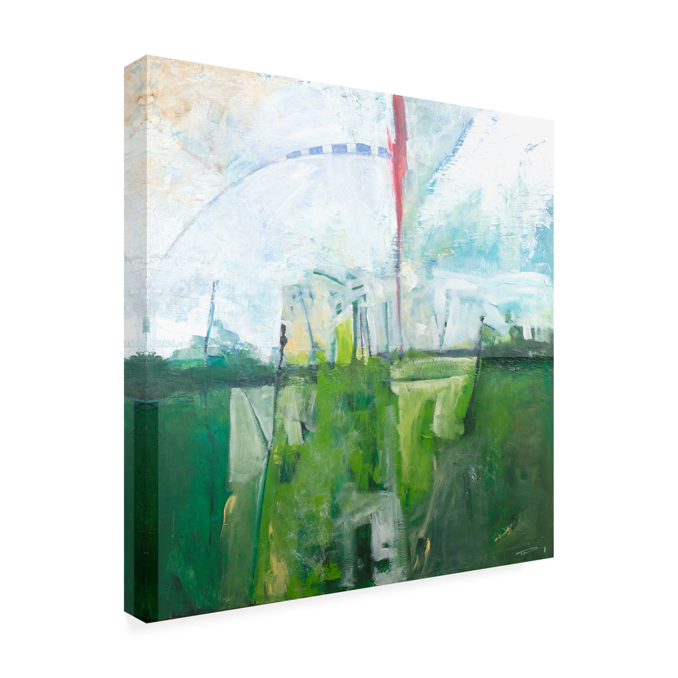 Canvas Wall Art - Tim Nyberg 'Root Cellar' Wall Art for Living Room, Bedroom, or Office Décor by Trademark Fine Art - 35 x 35 Inches