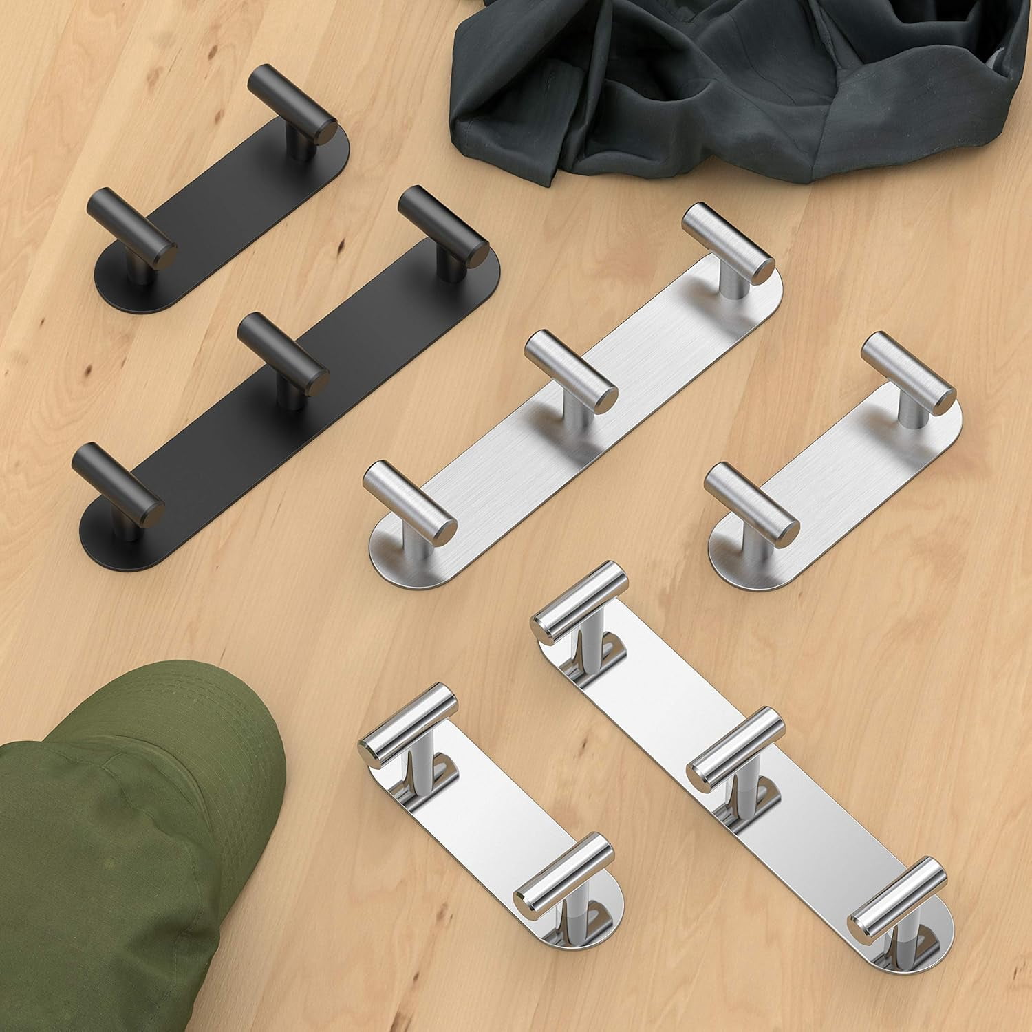 Gatco 1291 Latitude II All Modern Décor Double Robe Hook, Chrome