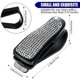 thumbnail image 3 of 6 piezas de soporte para gafas de coche Soporte universal para visera de coche, soporte para gafas de sol, colgador de gafas y funda para billetes, 3 of 5
