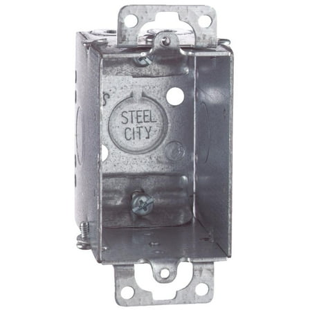 Thomas & Betts SC CWN25 3X2X2-3/4,SWBX,Steel,14C,GNG (Pack of 25)