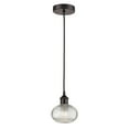 thumbnail image 7 of 616-1P-OB-G555-6CL-Innovations Lighting-Ithaca - 1 Light Cord Hung Mini Pendant In Industrial Style-7 Inches Tall and 6 Inches Wide-Oil Rubbed Bronze, 7 of 7