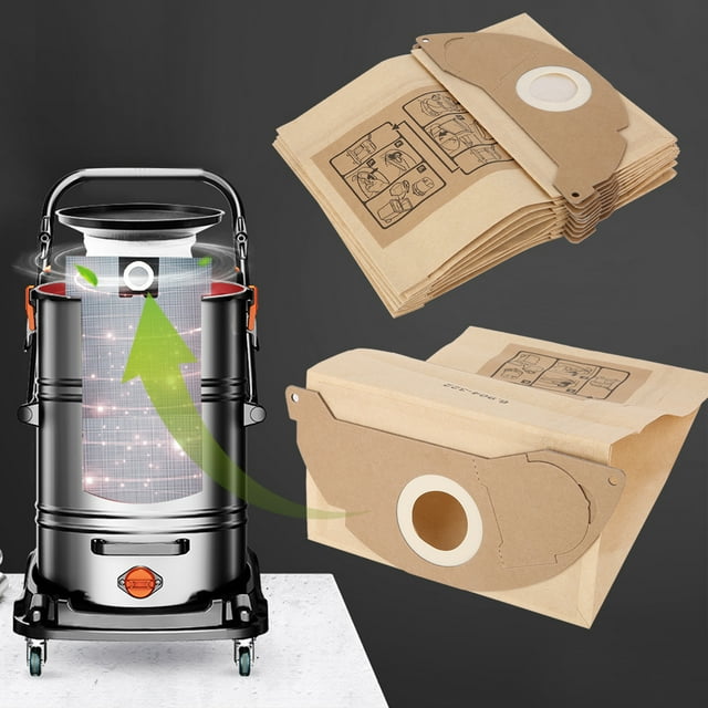 Vacuum Cleaner Dust Bags,10Pcs/Set Vacuum Cleaner Paper Vacuum Cleaner Bags Vacuum Cleaner Dust Bagsfor KARCHER Ultimate Reliability
