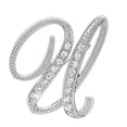 thumbnail image 2 of Bilqis Deals New Personality Set With Diamond Brooch 26 English Letter Brooch, 2 of 3