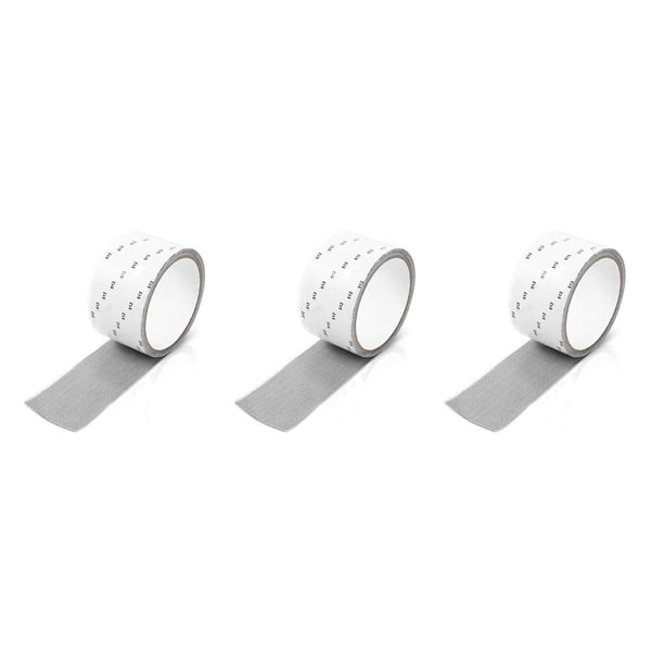 Bearachild Parche para ventana Transpirable 3 capas Agujeros de fibra de vidrio Cintas para cubrir Hogar Oficina Hotel Dormitorio Herramienta de Type1 NO1