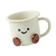 thumbnail image 3 of Tazón de cerámica para ensalada y yogur, divertido y estético, taza de café de cerámica, recipiente para guarniciones, cereales, yogur, arroz, hogar. Capacidad 120 ml, 3 of 8