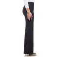 thumbnail image 2 of Rekkuna Women's Pull-On Wide Leg Super Stretch Comfort Pant with Pockets (Large, Black), 2 of 6
