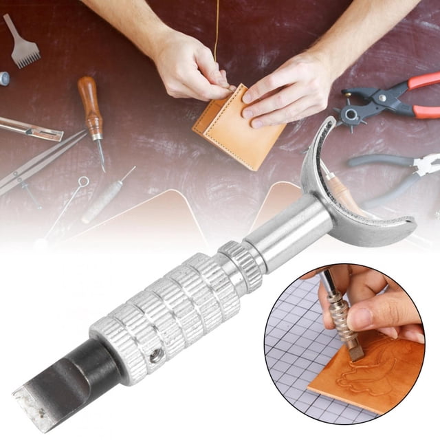 Cuchillo para tallar cuero, cuchillo giratorio con cojinetes de bolas Herramienta para tallar cuero Cuchillo giratorio con cojinetes de bolas De primera línea