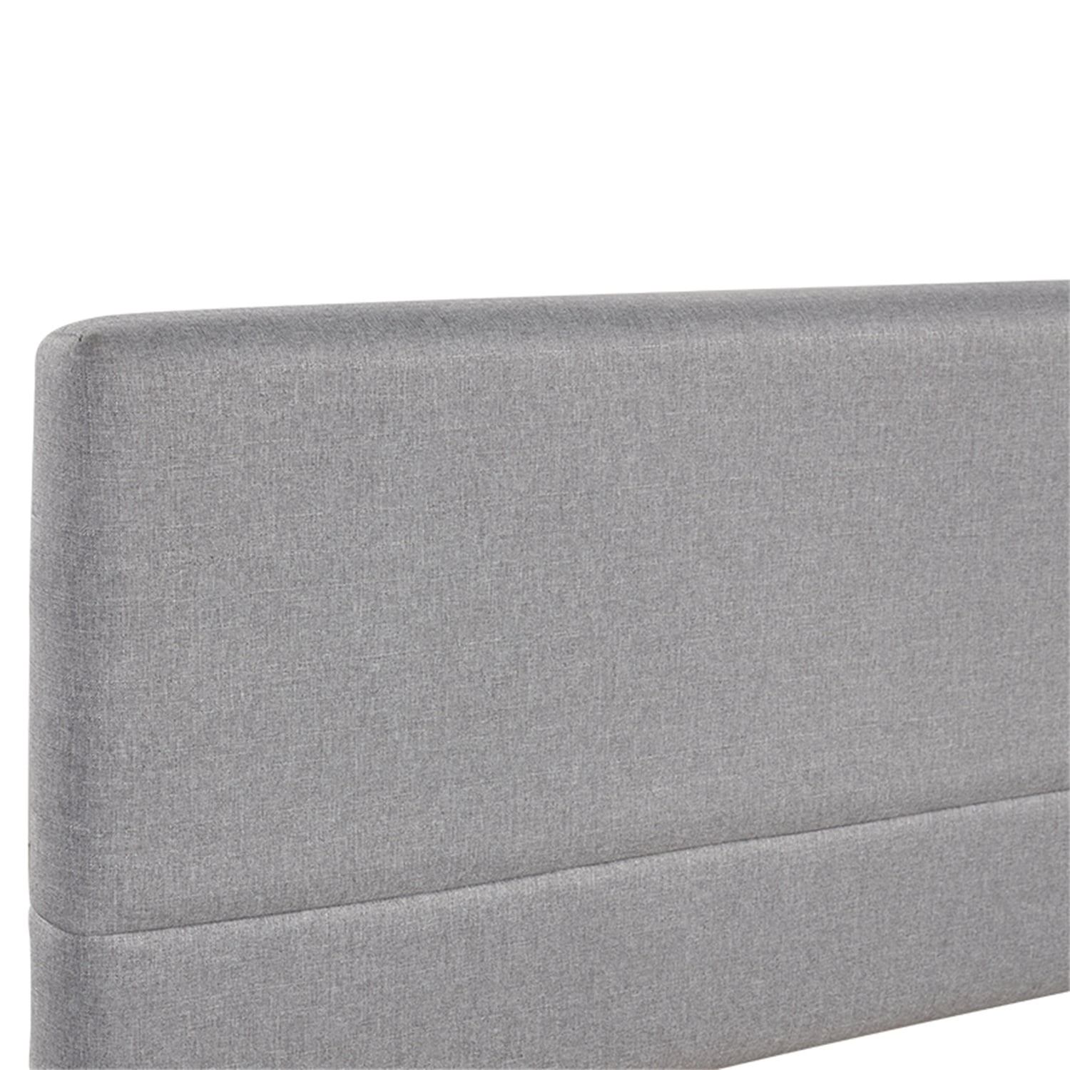 Kadyn Queen Platform Bed Frame with Linen Headboard, Fabric Upholstered Bed Frame / Wood Slat Support / No Box Spring Needed / Easy Assembly, Gray Kadyn Queen Platform Bed Frame with Linen Headboard, Fabric Upholstered Bed Frame / Wood Slat Support / No Box Spring Needed / Easy Assembly, Gray