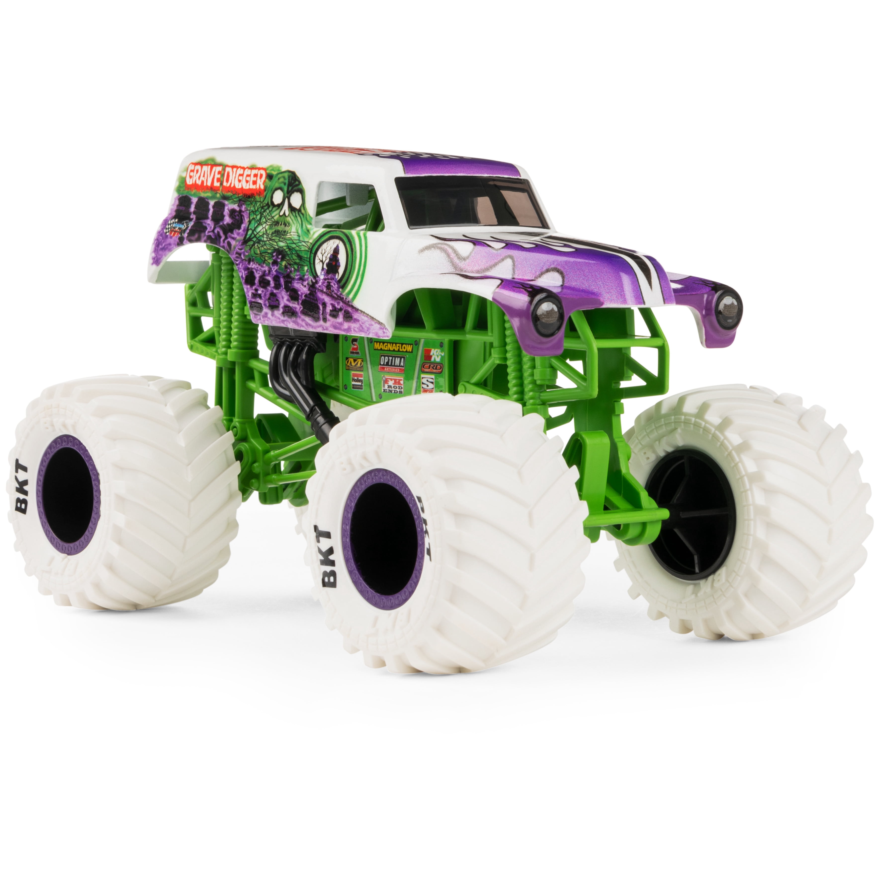 Monster Jam, Official Grave Digger Monster Truck, Collector Die-Cast Vehicle, 1:24 Scale