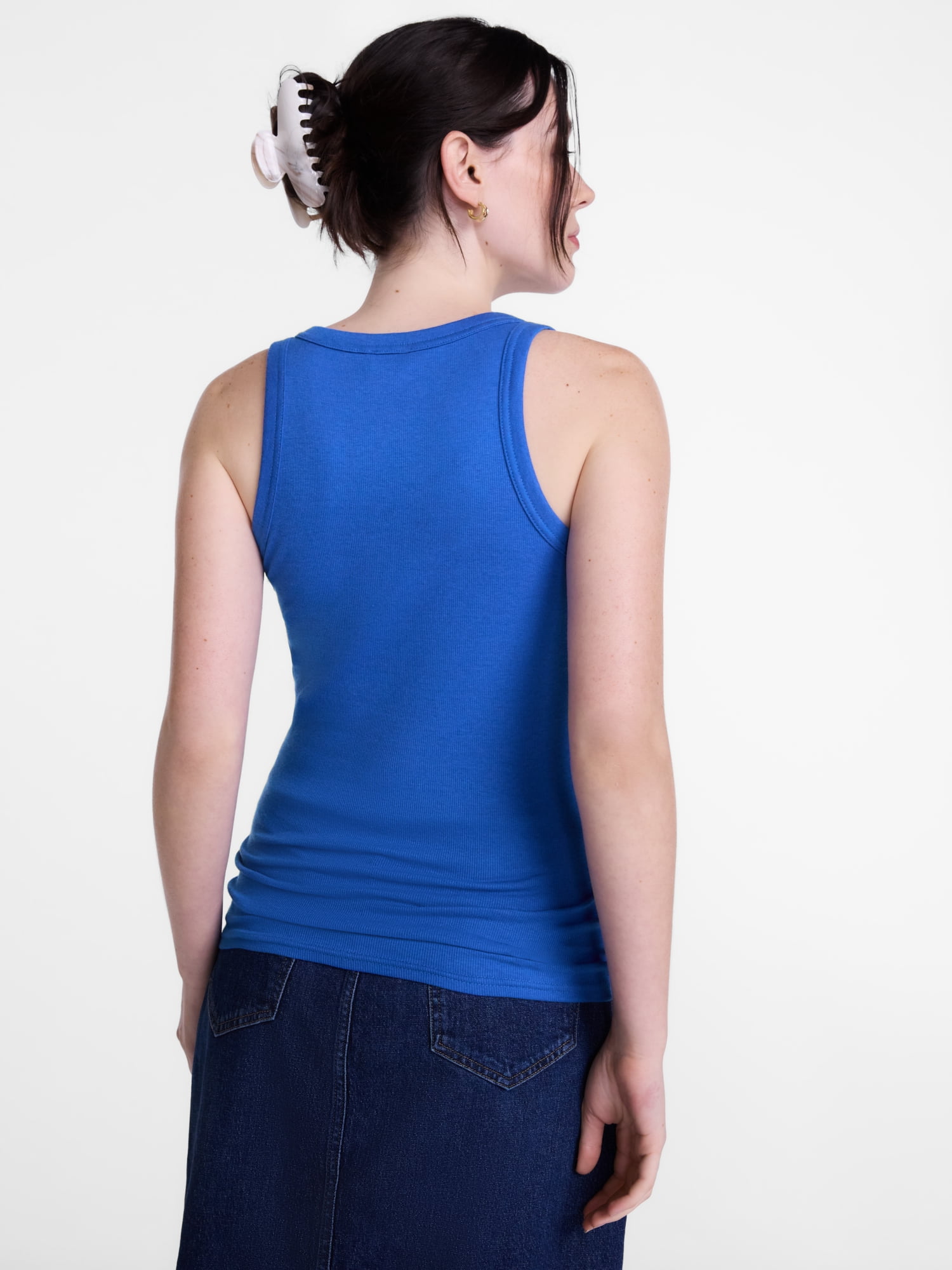 Scenario Women's Rib Tank Top, Sizes XS-XXXL