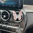 thumbnail image 2 of 3D Embroidered Butterfly Car Decorations, Adhesive Wing Waving Butterfly Ornaments for Women Girls, Interior Dashboard Accessories for Car & Home, Pink, 2 of 9